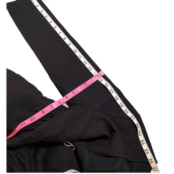 Gucci Alione V-neck Long Sleeve Button Jumpsuit Wool Silk Gold Black IT 36 US 0 - Picture 13 of 16